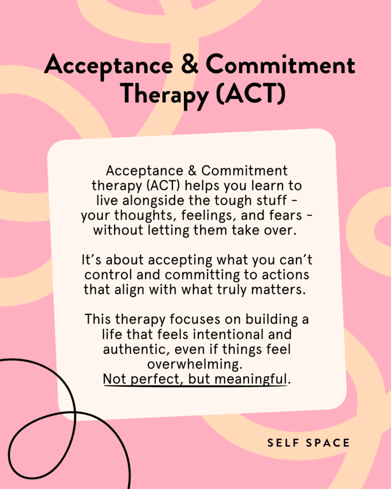 Modality Acceptance & Commitment Therapy (ACT)