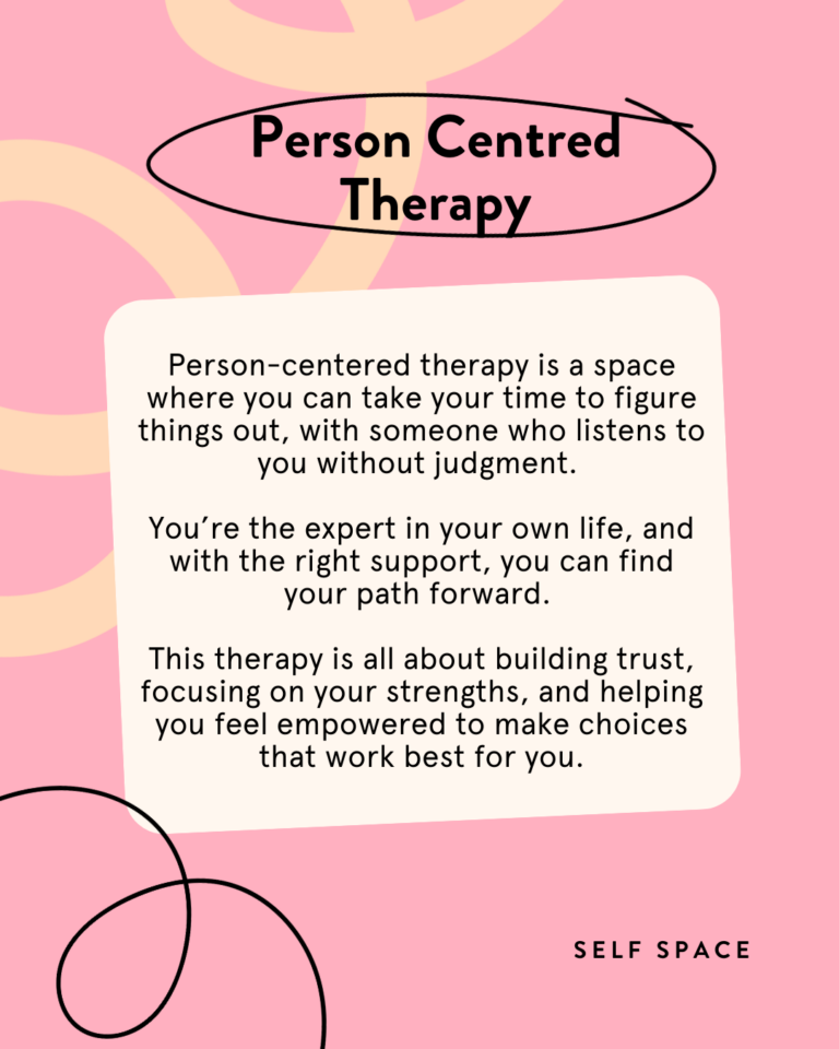 Modality Person Centred Therapy