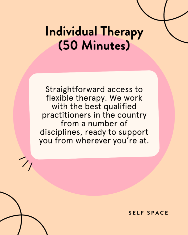 Session Individual Therapy (50 Minutes)